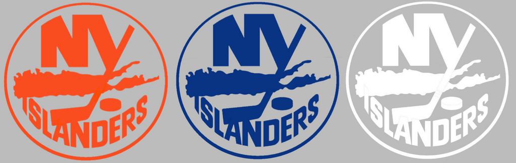 New York Islanders Team Logo Premium DieCut Vinyl Decal PICK COLOR & SIZE