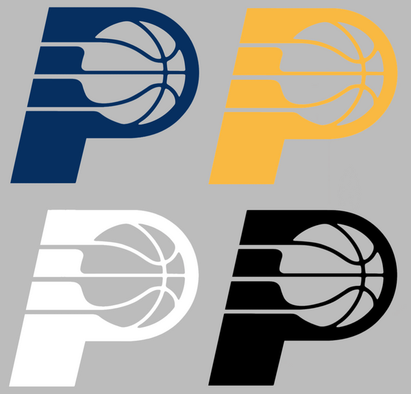 Indiana Pacers Team Logo Premium DieCut Vinyl Decal PICK COLOR & SIZE