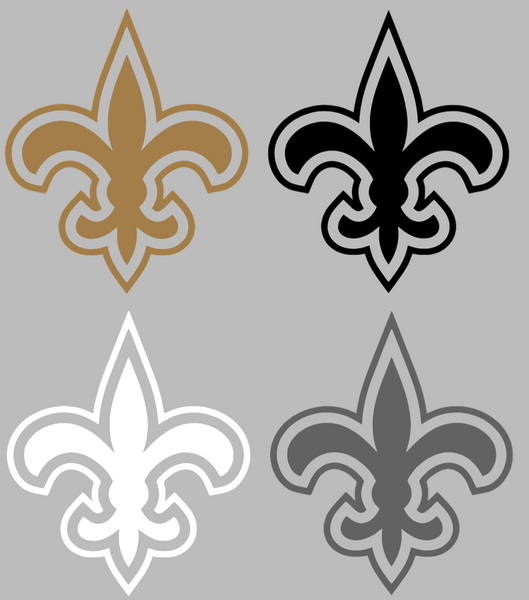 New Orleans Saints Alternate Team Logo Premium DieCut Vinyl Decal PICK COLOR & SIZE