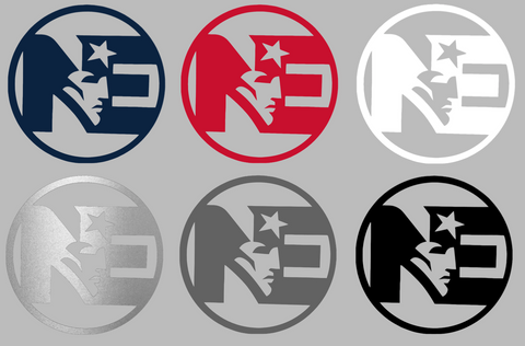 New England Patriots NE Logo Premium DieCut Vinyl Decal PICK COLOR & SIZE