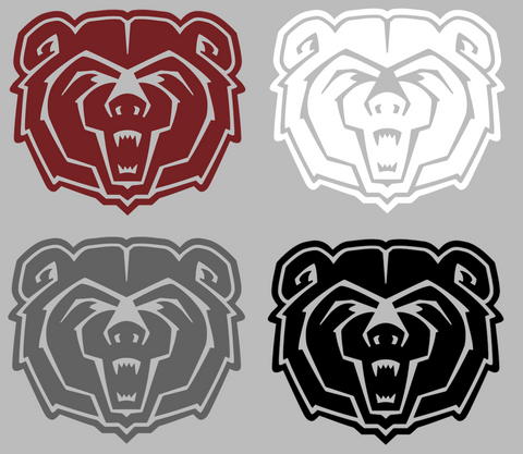 Missouri State Bears Team Logo Premium DieCut Vinyl Decal PICK COLOR & SIZE