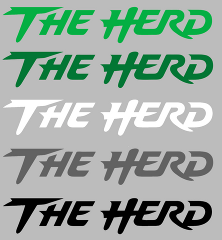 Marshall Thundering Herd The Herd Logo Premium DieCut Vinyl Decal PICK COLOR & SIZE