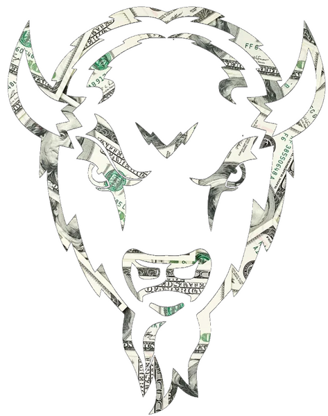 Marshall Thundering Herd Mascot Logo Money Print Premium DieCut Vinyl Decal PICK SIZE
