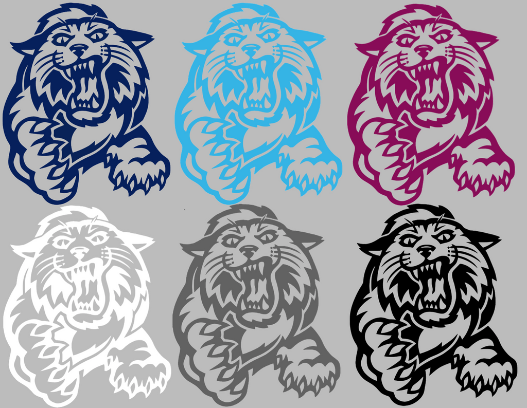 Villanova Wildcats Retro Throwback Logo Premium DieCut Vinyl Decal PICK COLOR & SIZE