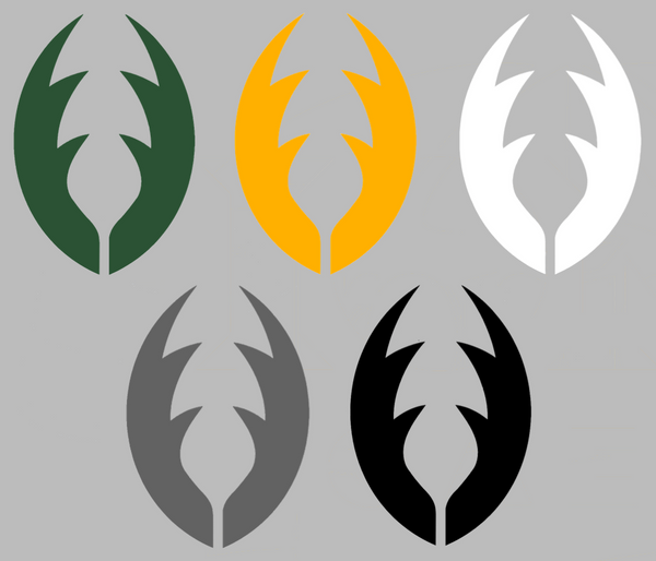 Edmonton Elks Antlers Logo Premium Vinyl Decal PICK COLOR & SIZE ...