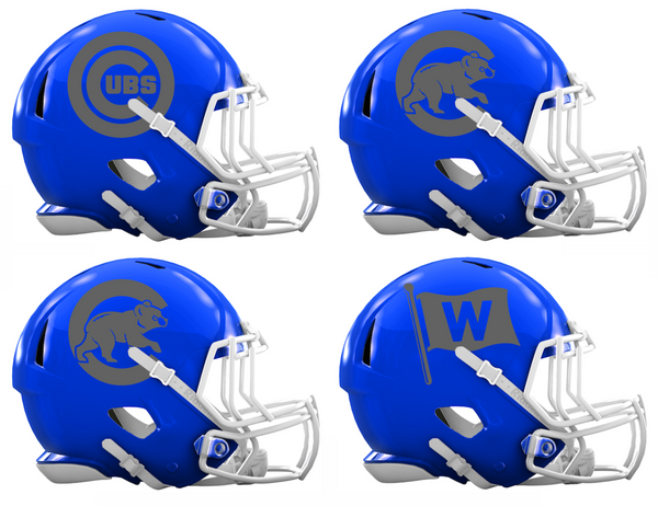 chicago cubs football helmet Custom Concept Blue Mini Riddell Speed – SportsJewelryProShop therefore requires additional processing Color:Winter Night Blue Baitium Baitium All In arai ofertas