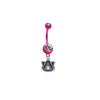 Auburn Tigers PINK College Belly Button Navel Ring