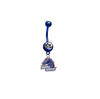 Boise State Broncos BLUE College Belly Button Navel Ring