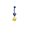 California Cal Golden Bears Style 2 BLUE College Belly Button Navel Ring