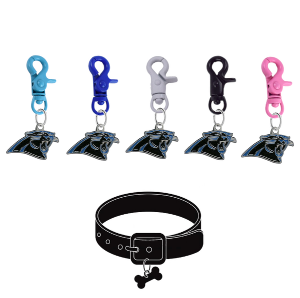Carolina Panthers NFL COLOR EDITION Pet Tag Collar Charm