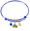 Denver Nuggets BLUE Color Edition Expandable Wire Bangle Charm Bracelet