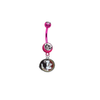 Florida State Seminoles PINK College Belly Button Navel Ring