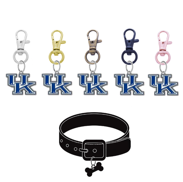Kentucky Wildcats NCAA Pet Tag Dog Cat Collar Charm