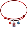 Los Angeles Clippers Style 2 RED Color Edition Expandable Wire Bangle Charm Bracelet