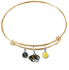 Missouri Tigers GOLD Color Edition Expandable Wire Bangle Charm Bracelet