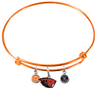 Oregon State Beavers ORANGE Color Edition Expandable Wire Bangle Charm Bracelet