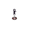 San Francisco 49ers NFL COLOR EDITION Black Pet Tag Collar Charm