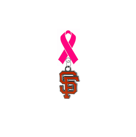 San Francisco Giants MLB Breast Cancer Awareness / Mothers Day Pink Ribbon Lapel Pin
