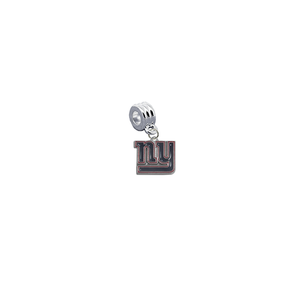 New York Giants NFL Football Universal European Bracelet Charm (Pandora Compatible)