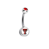 Texas Tech Red Raiders Red Swarovski Classic Style 7/16