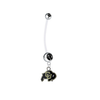 Colorado Buffaloes Pregnancy Black Maternity Belly Button Navel Ring - Pick Your Color