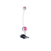 Texas San Antonio Roadrunners Pregnancy Pink Maternity Belly Button Navel Ring - Pick Your Color