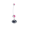 Penn State Nittany Lions Pregnancy Pink Maternity Belly Button Navel Ring - Pick Your Color