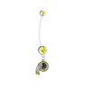 Washington Redskins Pregnancy Maternity Belly Gold Button Navel Ring - Pick Your Color