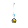 Golden State Warriors Boy/Girl Light Blue Pregnancy Maternity Belly Button Navel Ring