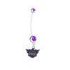 Phoenix Suns Pregnancy Maternity Purple Belly Button Navel Ring - Pick Your Color