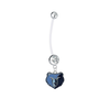 Memphis Grizzlies Boy/Girl Clear Pregnancy Maternity Belly Button Navel Ring