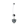 Brooklyn Nets Pregnancy Maternity Black Belly Button Navel Ring - Pick Your Color