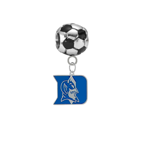 Duke Blue Devils Soccer Universal Bracelet Charm
