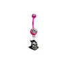 Central Florida Knights Pink College Belly Button Navel Ring