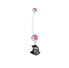 Central Florida Knights Pink Pregnancy Maternity Belly Button Navel Ring