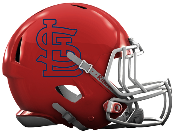 st louis cardinals football helmet