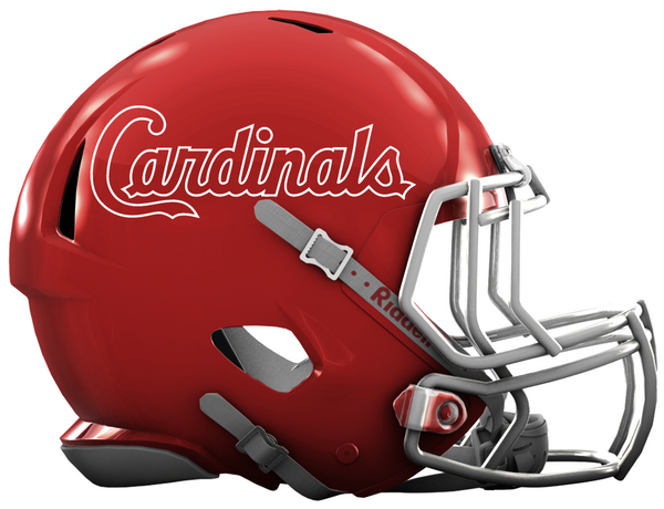 cardinal red football helmet St Louis Cardinals Custom Concept Red Mini Riddell Football Helmet –  SportsJewelryProShop