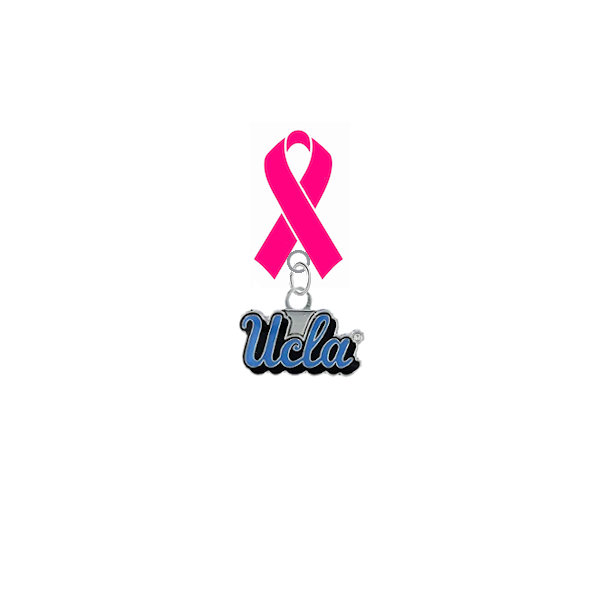UCLA Bruins Breast Cancer Awareness / Mothers Day Pink Ribbon Lapel Pin