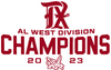 Texas Rangers 2023 AL West Champions Premium Vinyl Decal PICK COLOR & SIZE