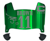 AJ Brown Philadelphia Eagles Mini Football Helmet Visor w/ Clips - PICK COLOR