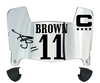 AJ Brown Philadelphia Eagles Mini Football Helmet Visor w/ Clips - PICK COLOR