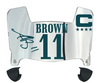 AJ Brown Philadelphia Eagles Mini Football Helmet Visor w/ Clips - PICK COLOR