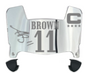AJ Brown Philadelphia Eagles Mini Football Helmet Visor w/ Clips - PICK COLOR