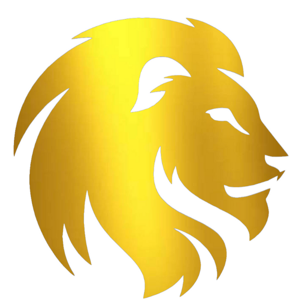 A&M Commerce Lions GOLD CHROME MIRROR Team Logo Premium DieCut Vinyl Decal PICK SIZE