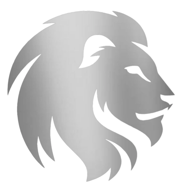 A&M Commerce Lions SILVER CHROME MIRROR Team Logo Premium DieCut Vinyl Decal PICK SIZE