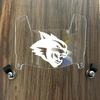 Abilene Christian Wildcats Mini Football Helmet Visor Shield w/ Clips