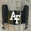 Air Force Falcons Mini Football Helmet Visor Shield w/ Clips - PICK VISOR & LOGO COLOR
