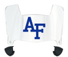 Air Force Falcons Mini Football Helmet Visor Shield w/ Clips - PICK VISOR & LOGO COLOR