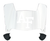 Air Force Falcons Mini Football Helmet Visor Shield w/ Clips - PICK VISOR & LOGO COLOR