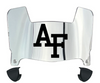 Air Force Falcons Mini Football Helmet Visor Shield w/ Clips - PICK VISOR & LOGO COLOR